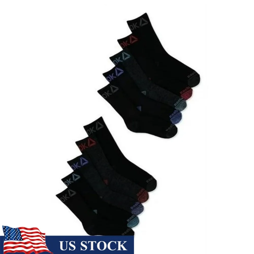 

Women's Cushioned Crew Socks 10-Pack Moisture Control Breathable Stretch Performance Athletic Socks Active Lifestyle All-Season