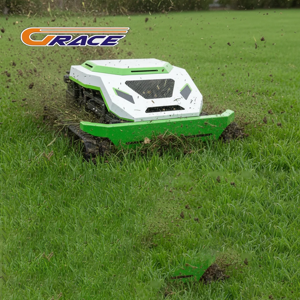 

4 in 1 Charging Lawn Mower Remote Control Snow Sweeper Bulldozer Snow Pusher