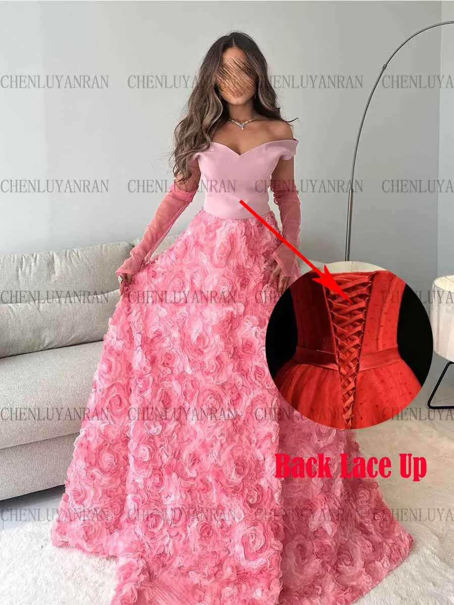 فساتين مناسبة رسمية فاخرة باللون الوردي 2025 فستان طويل للحفلات بدون أكتاف على شكل حرف v على شكل حرف a أنيق فساتين سهرة طويلة Fساتين E #5