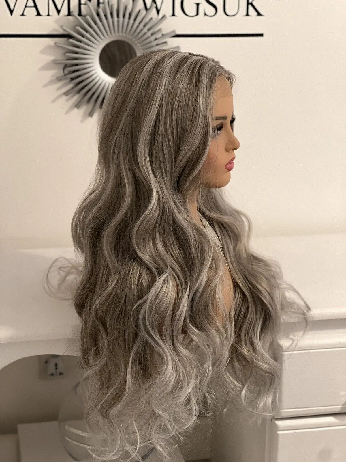 

Yaki Lace Front Wigs. Hair For Women & Men T-part Lace Everyday Unit 26 Wig