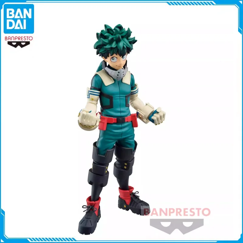 

Bandai Original ACE OF HEROES Deku/Midoriya Izuku My Hero Academia Anime Action Figures Model Desktop Decoration Kids Gift