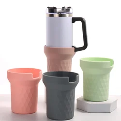 Silicone Boot For Stanley Cup 30oz / 40oz Quencher Boot Sleeve Cover Fit With Stanley H2.0 And Quencher Adventure Tumbler