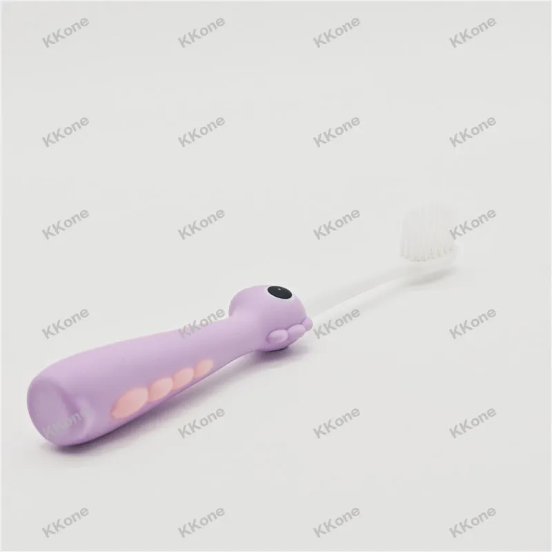 30Pcs Cute Dinosaur Kids Toothbrushes Protect Children's Teeth Suitable for 3-6 Years Old Dense & Slim Soft Bristles