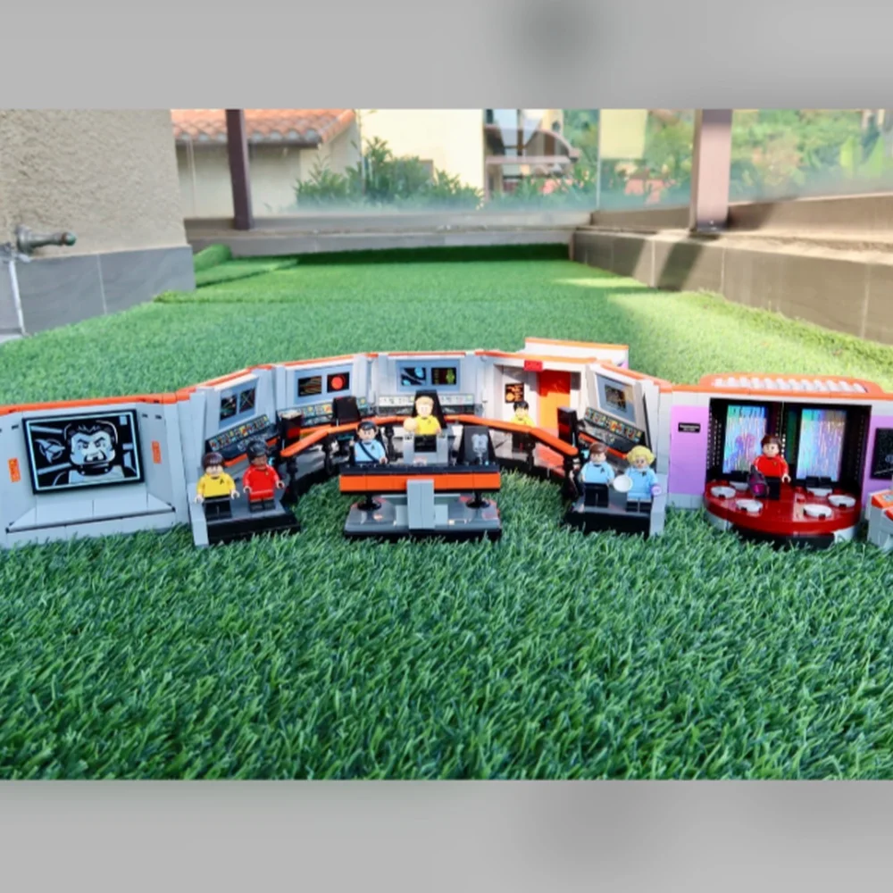 Cheaper Classical Star Trek Enterprise Set Educational Building Block Toy Collectible Gift for Friends