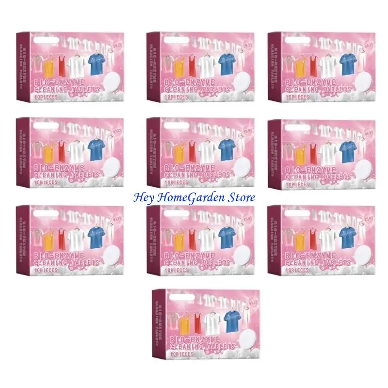 

C63B 100pcs Natural Bio-Enzyme Plips для эффективного удаления пятен, домашнее использование