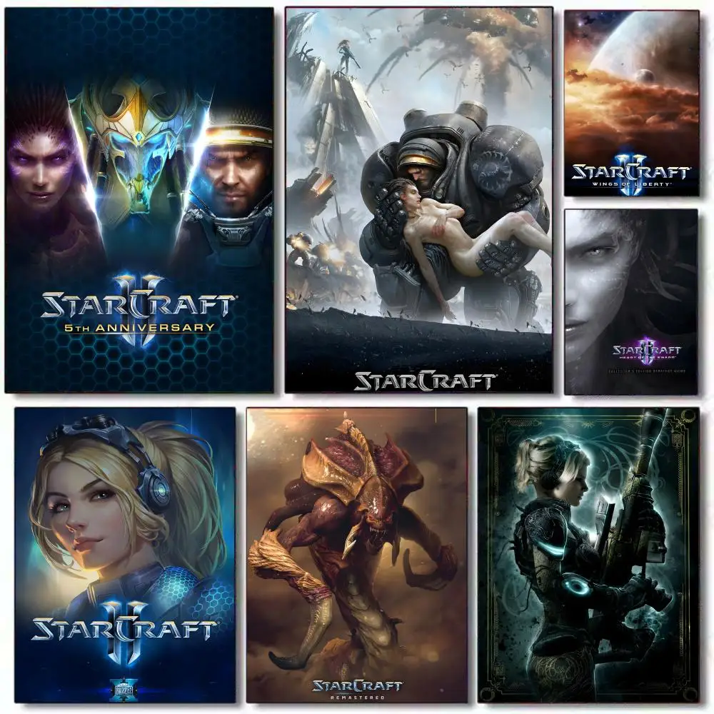 S-Star GAME C-Craft Poster Sticky Painting With Prints Home Bedroom Living Room Decoration Gift