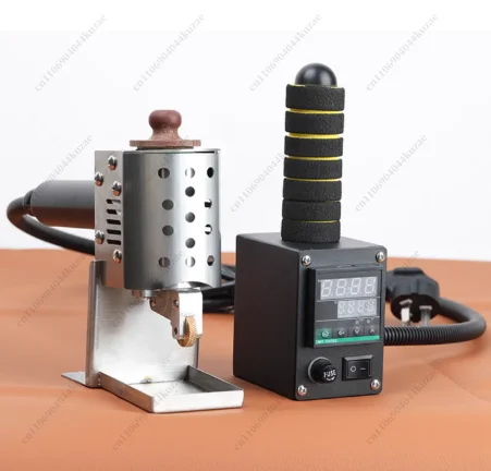 WT-90TJ Hand Pushed Hot Melt Adhesive Machine Glue Labeling Machine Glue Rolling Machine 220V/110V 150W 50mL 3mm/5mm/8mm/10mm