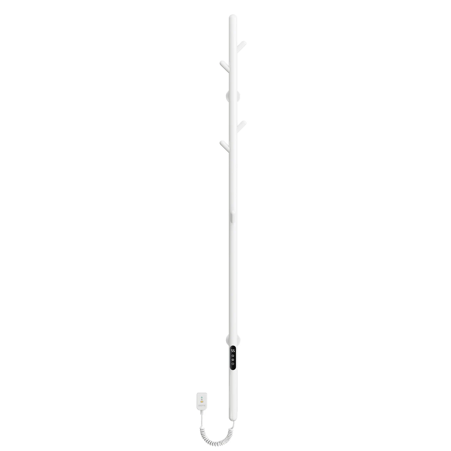 Smart Eco-Friendly Double Waterproof Heated Rail Electric Towel Rack Heater for Home Hotel Mild Steel Effective Bathroom Heating