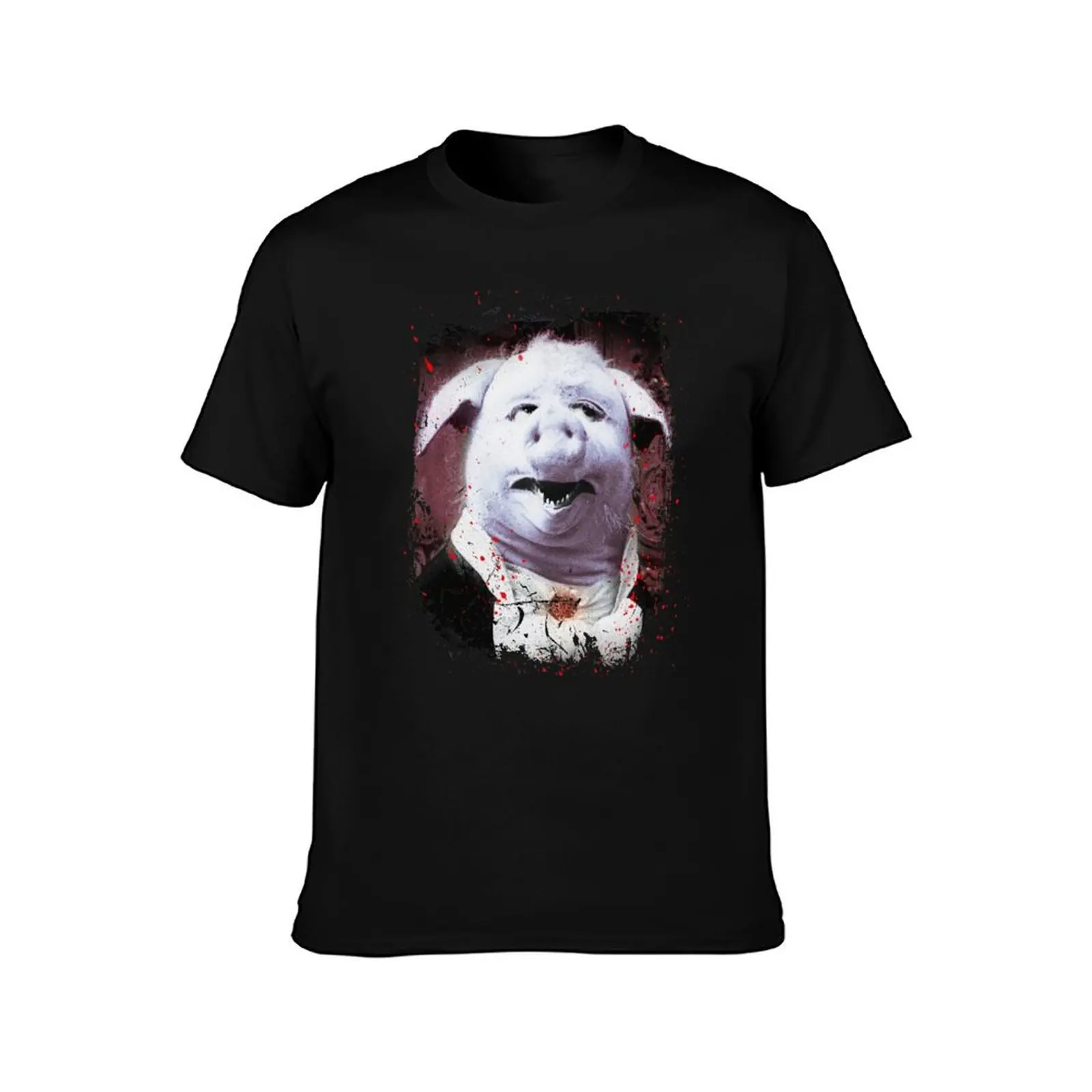 The Dancing Pig T-Shirt Thanksgiving Casual Tee