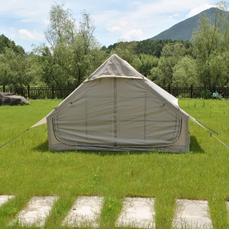 Canopy transparent sunroof 6.3 square meters inflatable tent, 6 people free to build fast inflatable hut tent