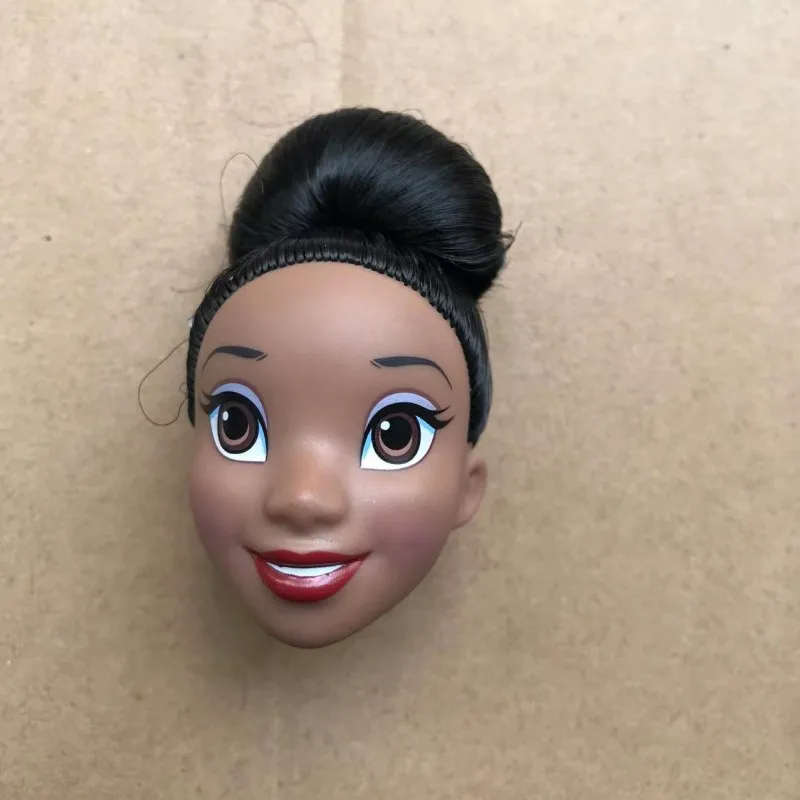 Gläser Augen mit echten Wimpern Puppenköpfe Bunte weiche Puppenteile Weiße Haut Puppenzubehör Mädchen Geschenk Spielzeugfiguren – Detail 1