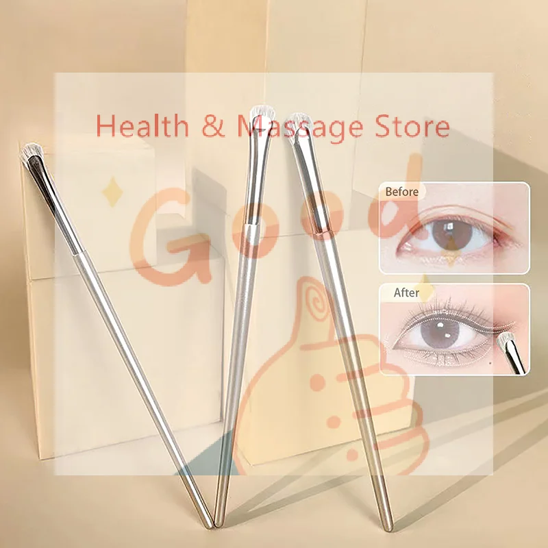 【WA】Upgrade Blade Eyeliner Brush Ultra Thin Fine Angle Flat Eyebrow Brush Liner Brow Place Makeup Brush Precise Detail Brush