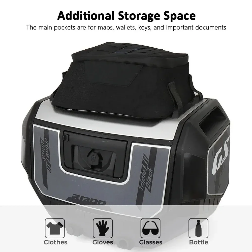 

For BMW R1300GS R 1300 GS GS1300 R 2023- Motorcycle Accessories Top Case Bag GS1300 Top Box Portable Travel Waterproof Tool Bags