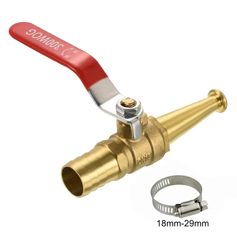 

1PC High Pressure Hose Nozzle Heavy Duty Brass Water Hose Nozzles For Garden Hoses Connector Garden Sprayer