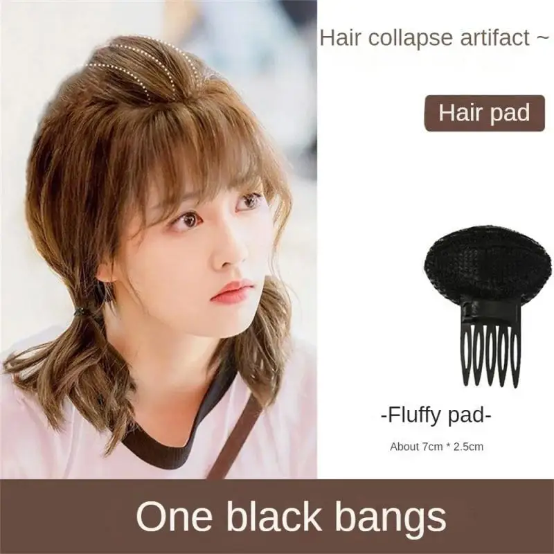 Invisible Fluffy Sponge Hair Clip Front Hair Line Volume Base Puff Cushion Hair Clips Bun Hair Styling Tool Women Hair Accessory