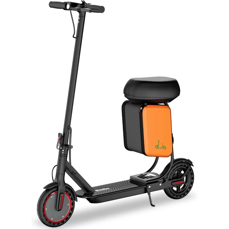 Electric Scooter With Seat For Adults - 19MPH & 21-Mile Range, 350W Motor, 8.5
