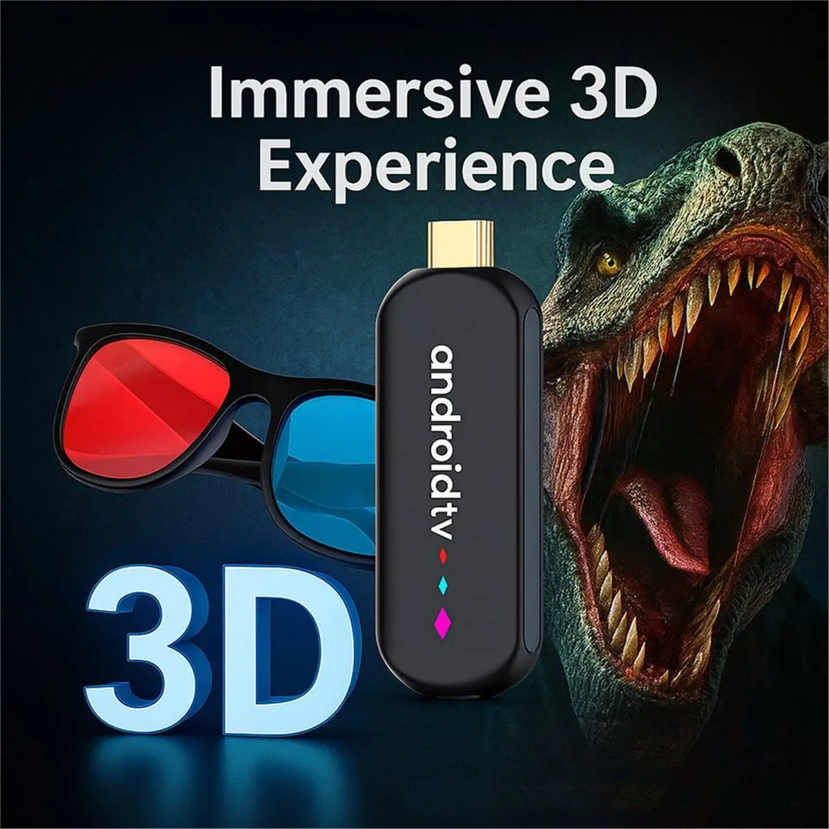 

Amlogic S905L TV Box Quad Core Android14.0 4K Video WiFi BT Voice Assistant Remote Control Media Player US