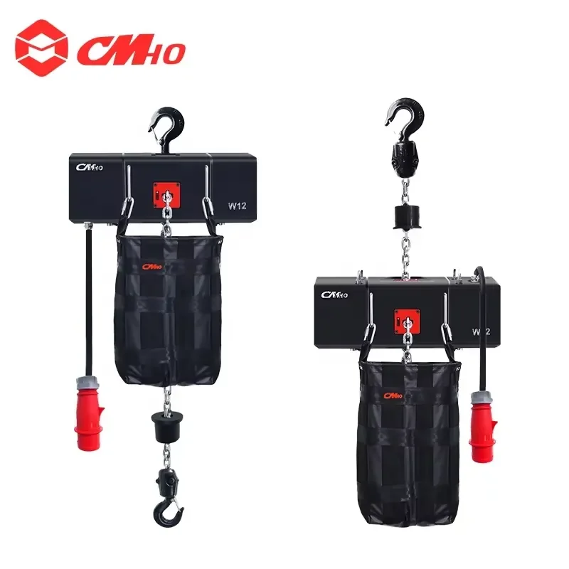MAF Professional 500kg 1 Ton Stage Electric Chain Hoist Inverted Lifting Motor for Concert Event Stage Truss Lighting Show