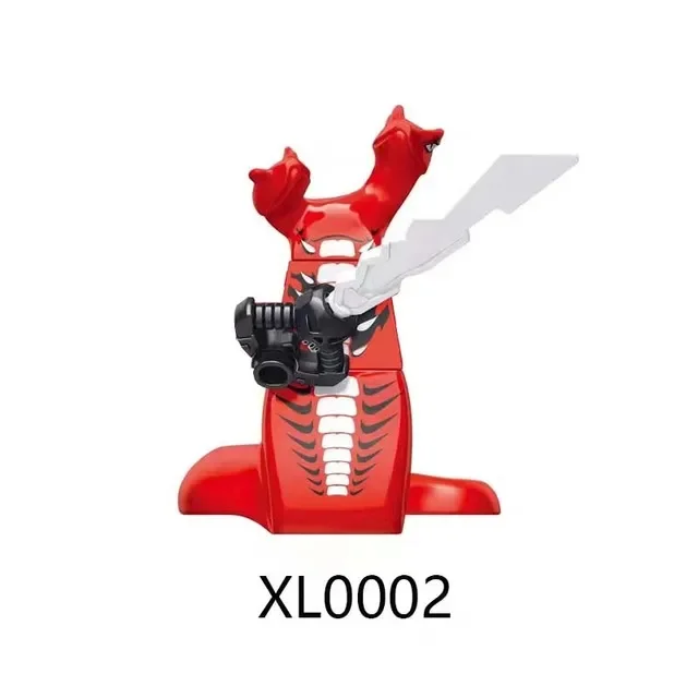 Ninja Cartoon Figure Bricks Morro Oni Omega Mini Building Blocks Assemble Model Doll Kids Boy Toys Birthday Gifts - Image 5