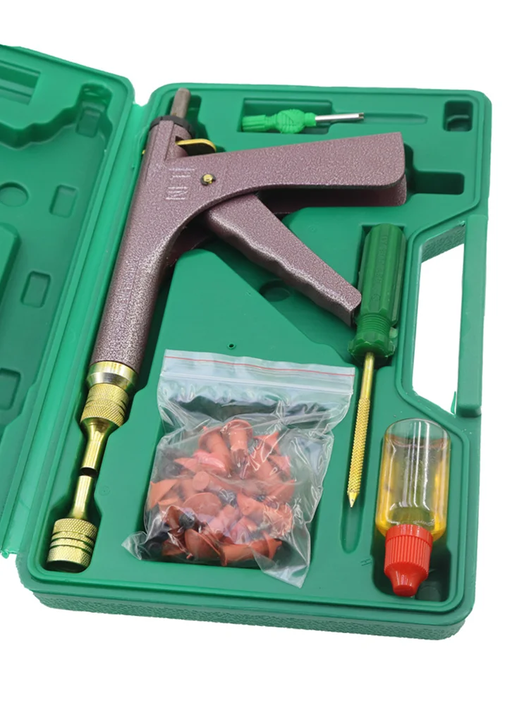AliExpress Car Bicycle Tubeless Tire Puncture Professional Repair Kit Rubber Mushroom Repair Nail Vacuum Gun
