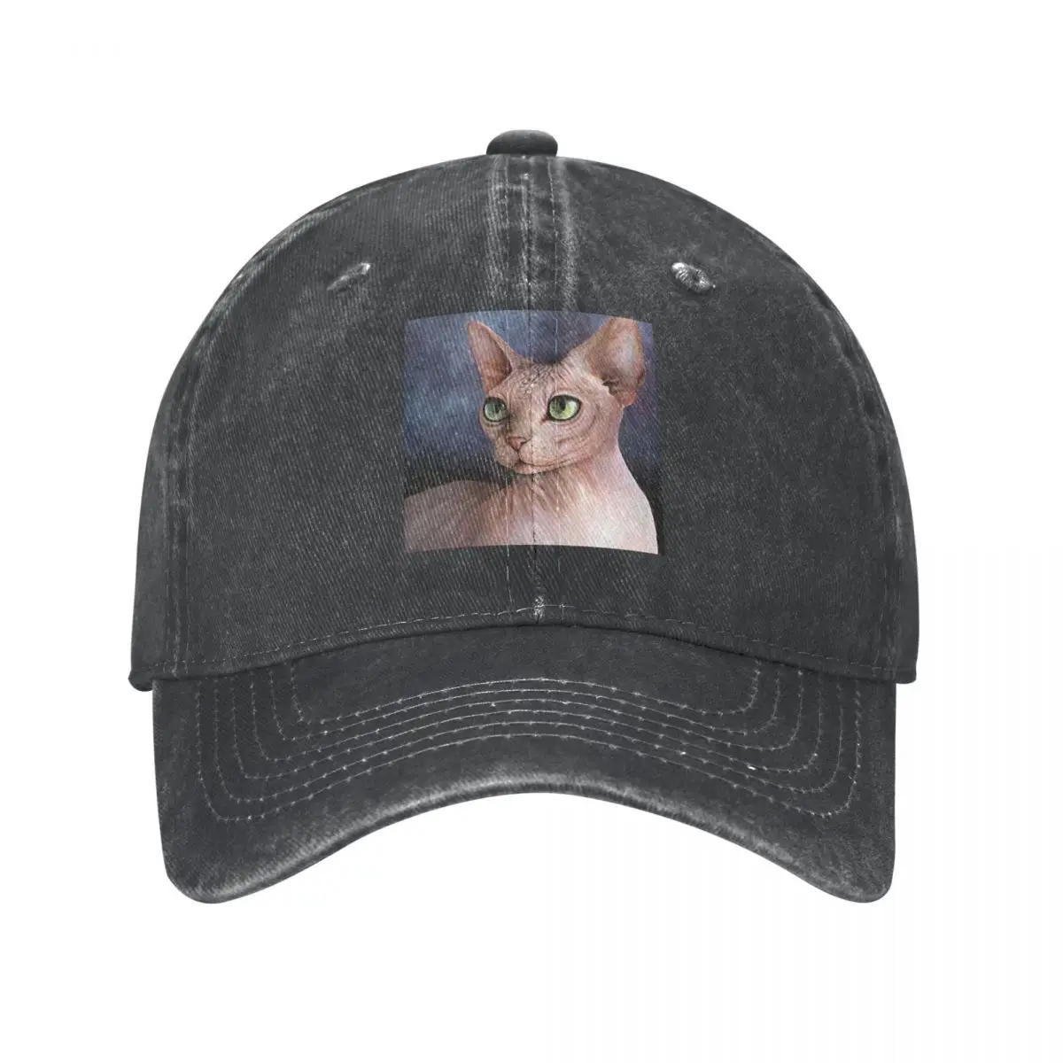 Sphynx Cat Baseball Cap cowboy hat Peaked cap Cowboy Bebop Hats Men and women hats