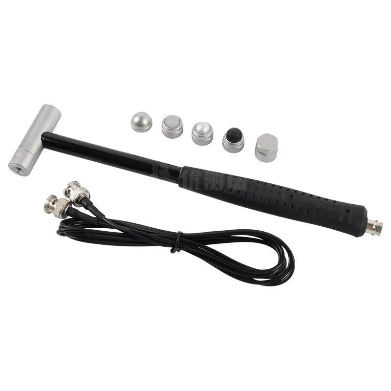 Piezoelectric Impact Hammer Excitation Resonance Mode Dynamic Measurement of Impact Force Value Vibration Pressure Sensor Hammer
