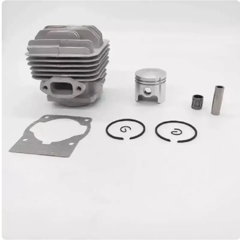 Conjuntos de cilindros e pistão para motor 1E40F-5/ 1E44F-5/1E48F, 43CC/ 52CC/63CC, cortador de escova, peças de reposição para aparador de grama