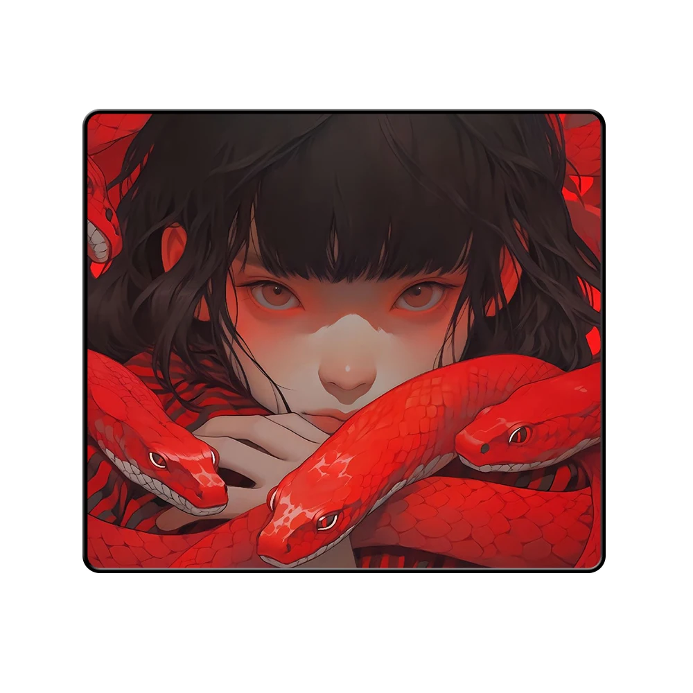 

Red Snake Premium Gaming Mouse Pad Non-slip Rubber E-Sports Balance Mousepad Gamer Waterproof Surface 45x40cm Mouse Pad Mat Csgo
