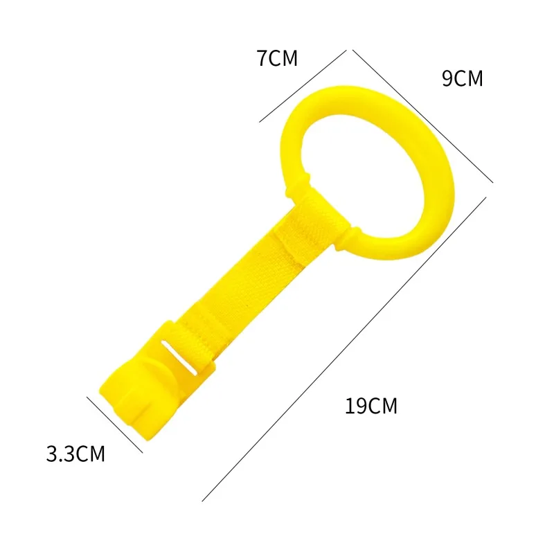 Anillo de tracción para corralito de bebé, ganchos de cuna de uso General, juguetes de bebé, colgantes, anillos de cama, ganchos colgantes, ayuda de