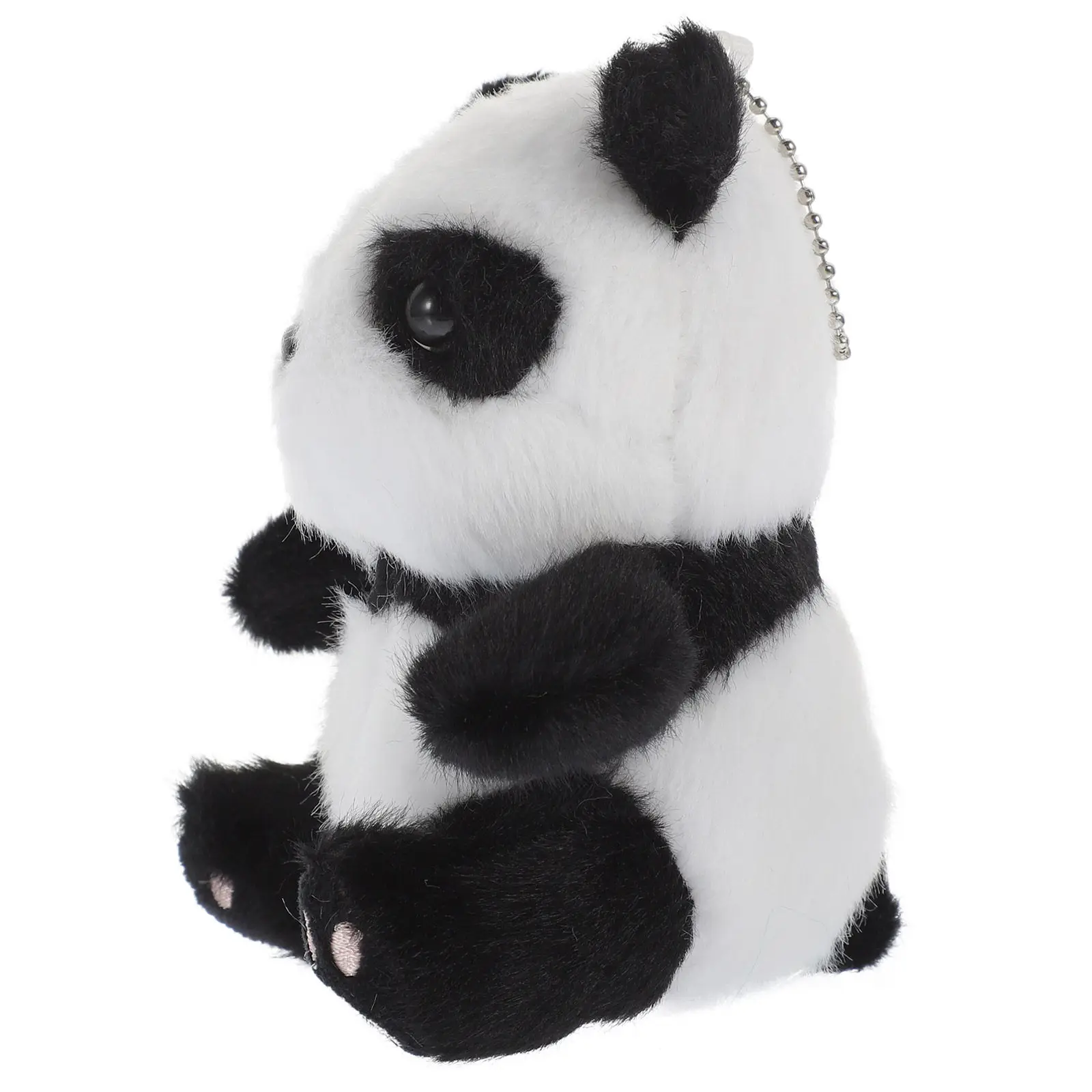

Cute Panda Keychain Soft Decorative Pendant for Handbag Backpack Car Keys Stylish Lightweight Key Ring Gift for Women Friends