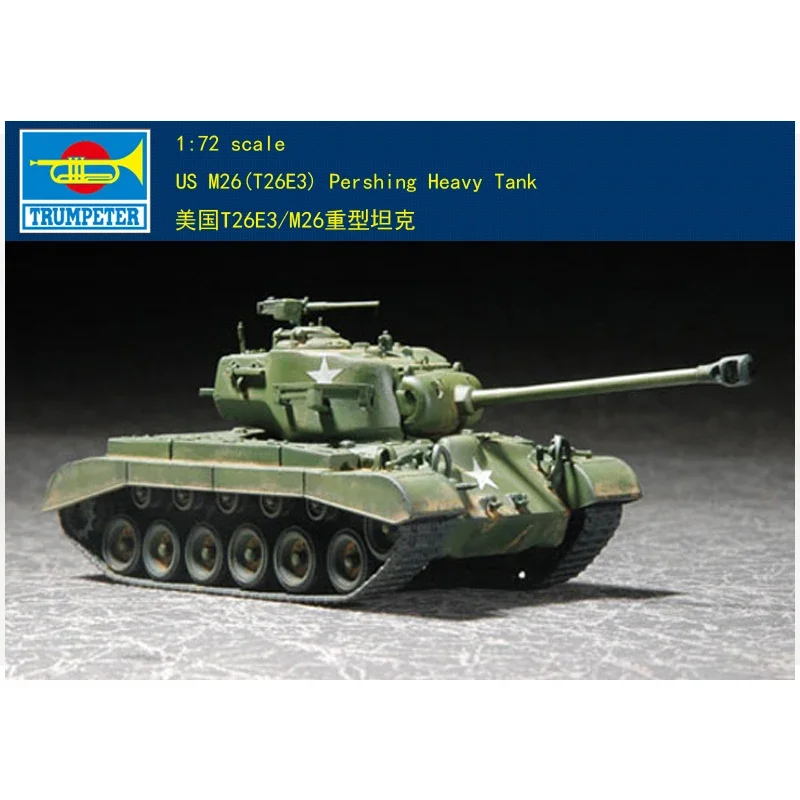 Подарки Trumpeter 1/72 American M26 (T26E3) Pershing Heavy Tank Статическая модель бронеавтомобиля TH07157-SMT2 07264