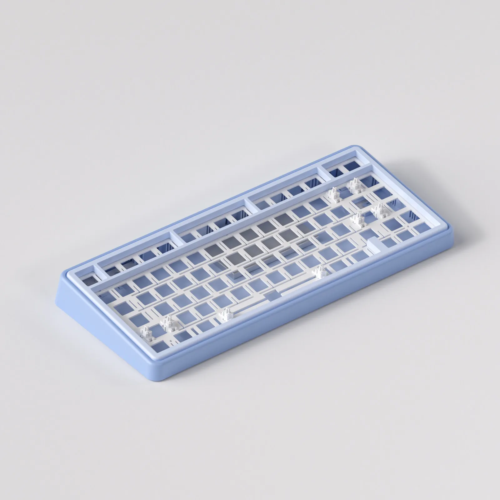 UR82 Mechanical Keyboard Kit Tri-mode Gasket RGB Hot-Swap Custom Cute Girl Office Gaming Keyboard Case Housing
