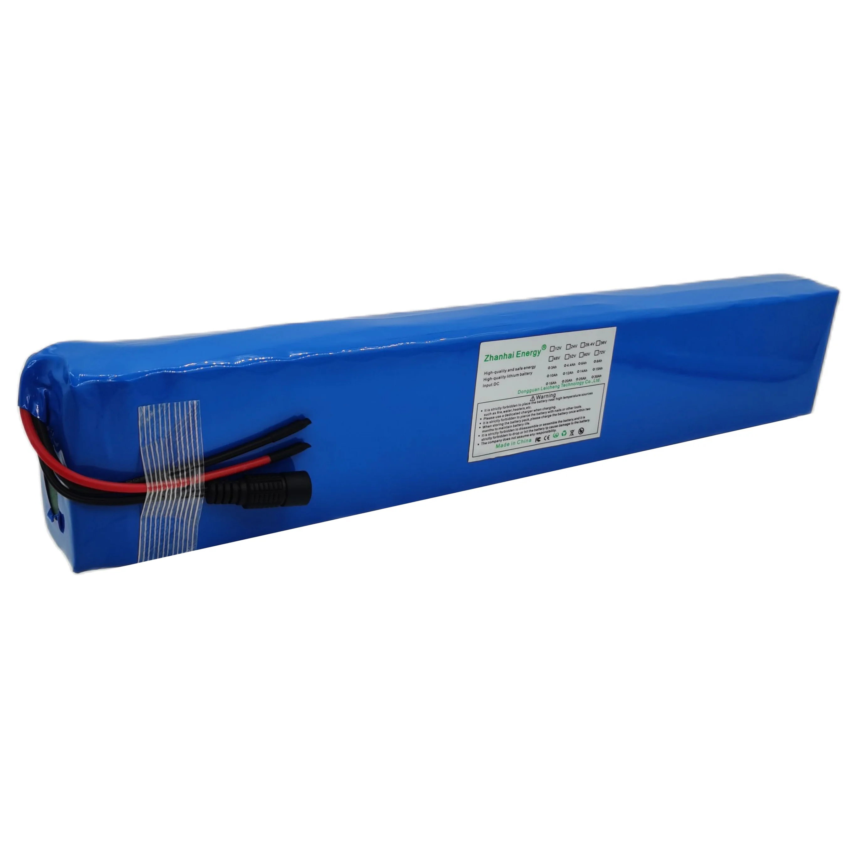 36V 14Ah 12Ah 10Ah 8Ah 18650 Li-ion Rechargeable Battery Pack 10S 4P For Electric Bike Scooter Below 500W Brand New Customizable