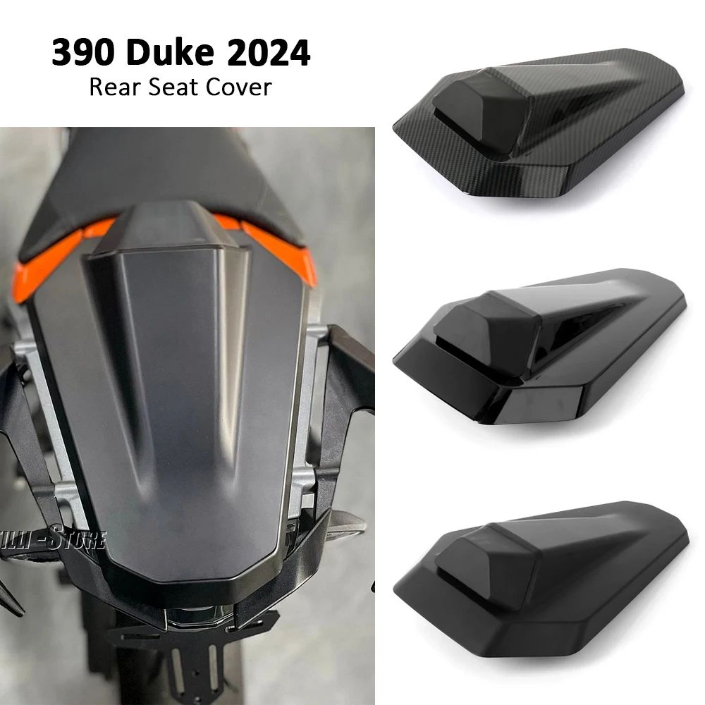 Nova motocicleta 3 cores pillion capa de assento traseiro cowl assento solo carenagem para 390 duke 390duke 390 duke 390duke 2024