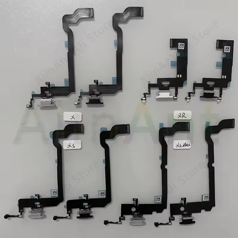 AiinAnt USB Port Charger Dock Connector Mic Charging Flex Cable For iPhone 7 8 Plus Xs Max X XR Dock Charging Flex - Image 6