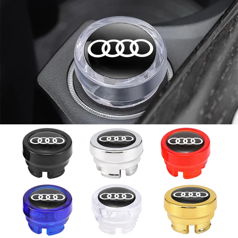 Car Cigarette Lighter Dust Proof Protect Cover Lighter Button For Audi SLINE RS A4 A5 A6 A8 Q3 Q5 Q7 TT Quattro S3 S7 S6 RS8 SQ7