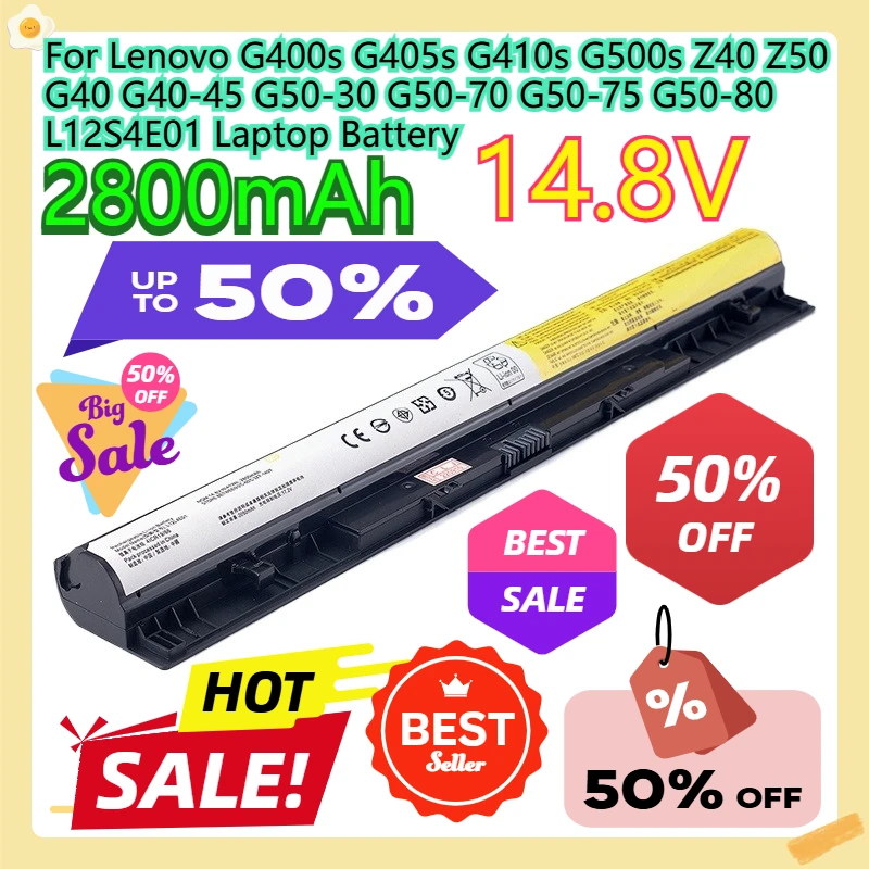 

Аккумулятор для ноутбука Lenovo G400s G405s G410s G500s Z40 Z50 G40 G40-45 G50-30 G50-70 G50-75 G50-80 L12S4E01