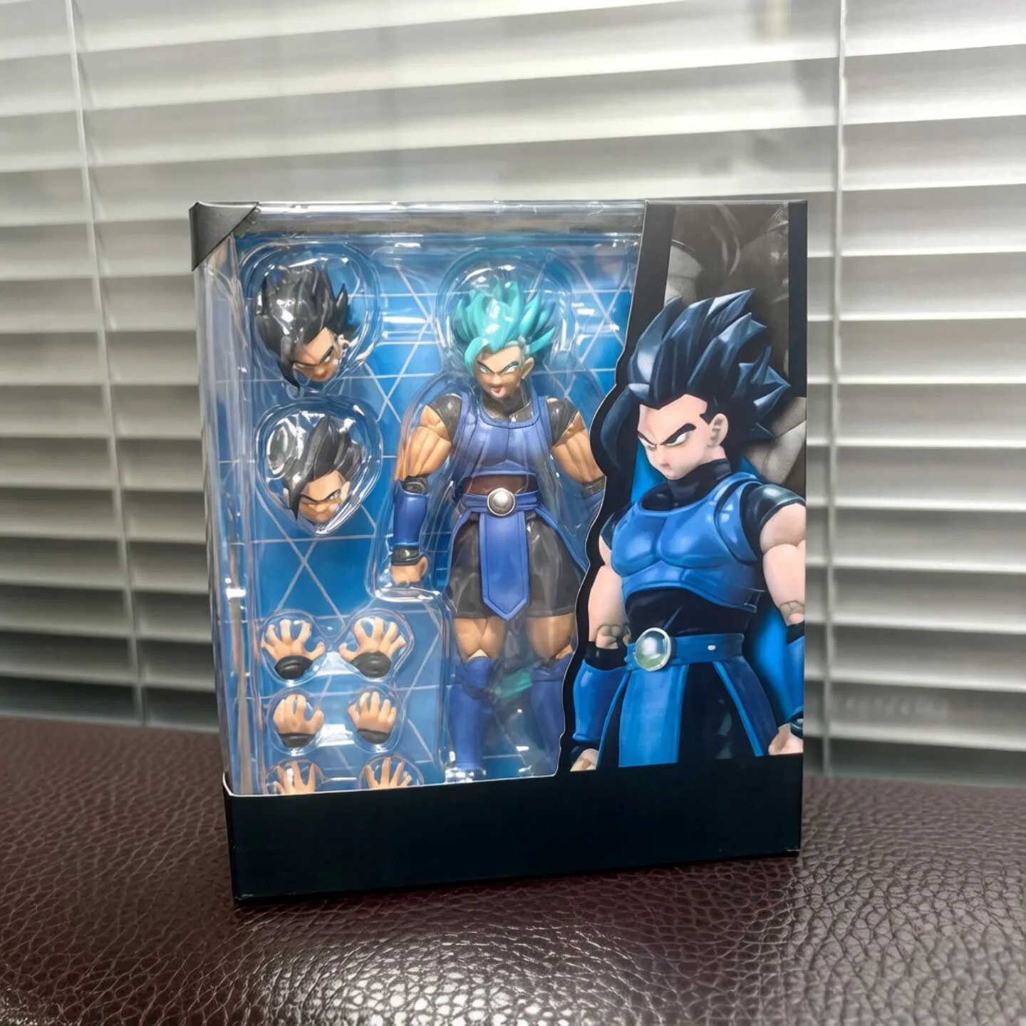 NEW Action Figure Shf Dragon Ball Legends Shallot Joint Movable Blue Armored Anime Collectible For Collectors Home Display Gift view 3
