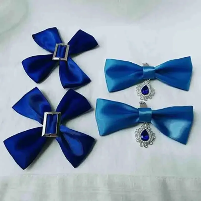 جينشين إمباكت فونتين فورينا كوسبلاي بكعب عالي للنساء لوليتا بفيونكة للهالوين إكسسوار أزياء تنكرية للحفلات التنكرية