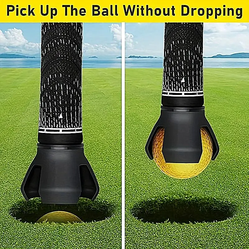 

2PcsGolf Balls Picker Ball Pick Up Clamp,Golf SuppliesGolf Accessories, Convenient PracticalGolf Training Aids