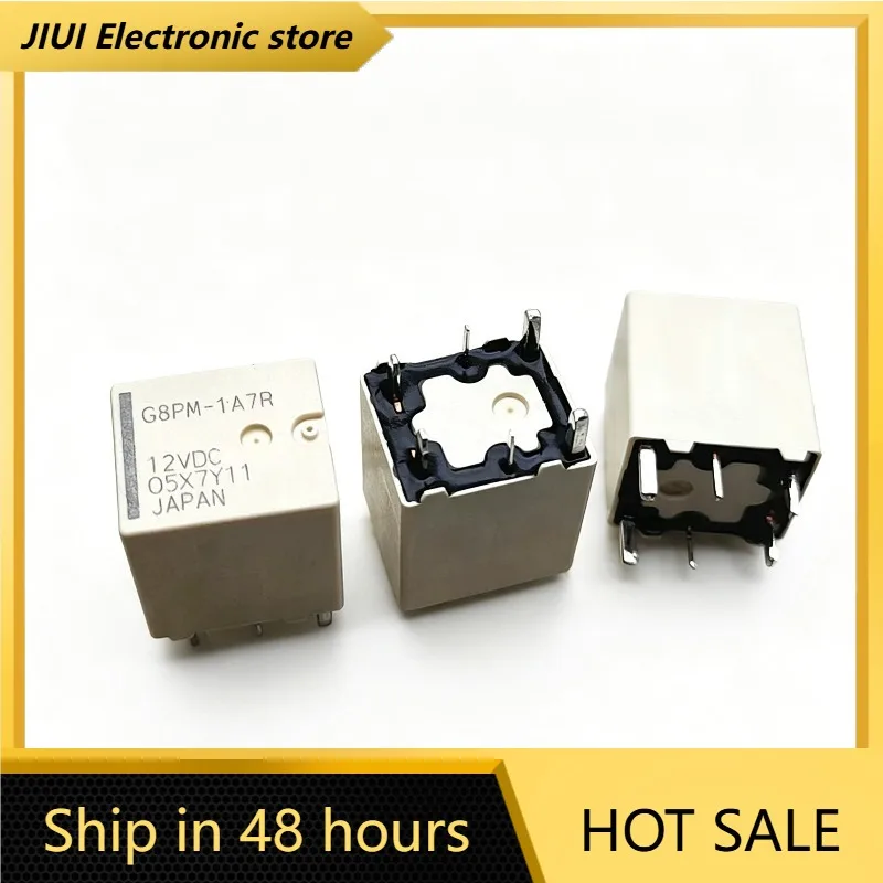 New 1pcs/lot G8PM-1A7R 12VDC 1AW7R Dual flashing light relay for daytime driving alarm of automobiles