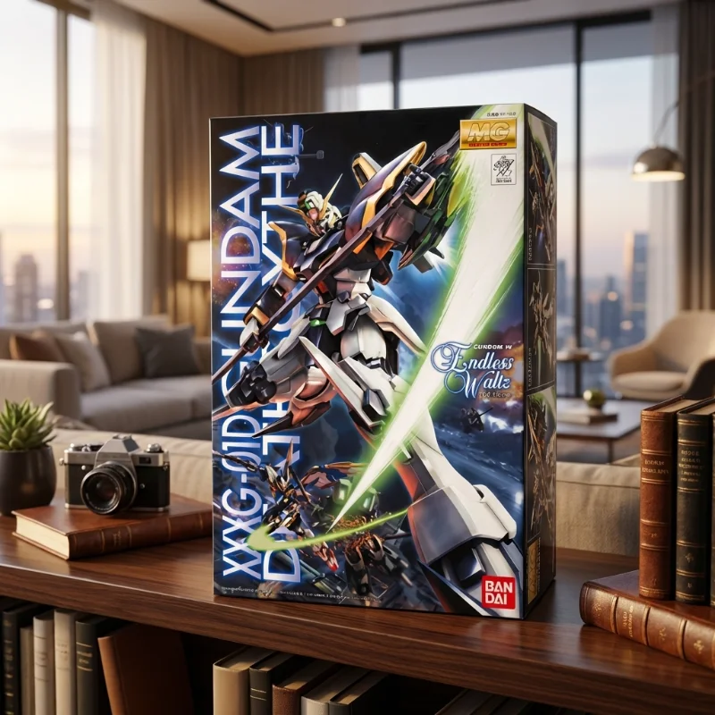 

Bandai MG 1/100 Gundam Deathscythe EW XXXG-01D Action Figure Model Kit High Detail Poseable Mecha Toy for Collectors Gift Idea