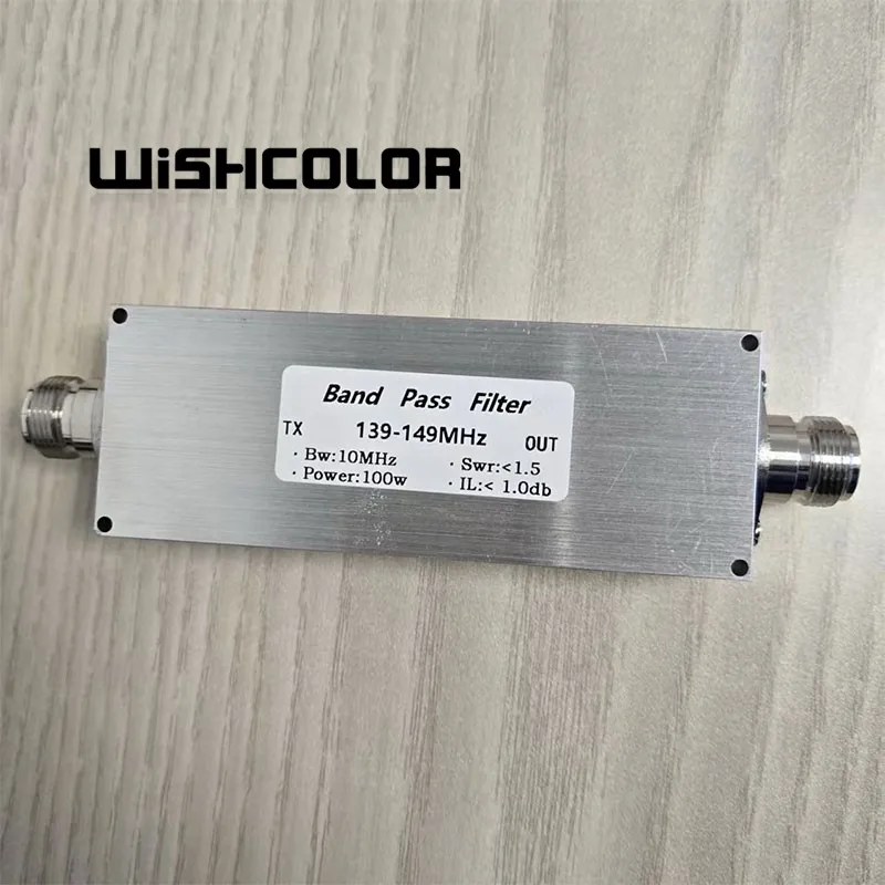 wishcolor-bpf-139-149m-100wn-plus-139-149mhz-100w-bandpass-filter-rf-harmonic-clutter-filtering-with-n-female-connector