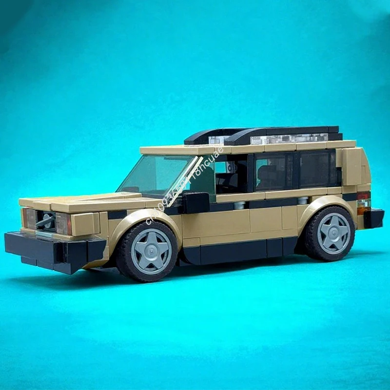 289 قطعة MOC Brick 240 Estate City Champion Supercar اللبنات عيد الميلاد قسط جامع الطبعة مثالية لتقوم بها بنفسك هدية