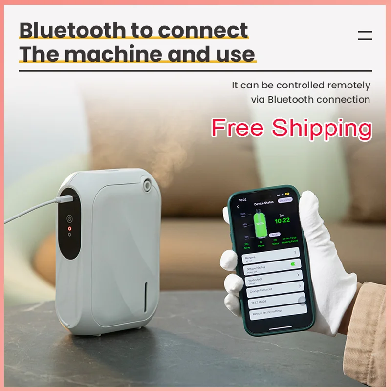 

Аромадиффузор NAMSTE, 500 м³, для дома, с Bluetooth-управлением, бесплатная доставка