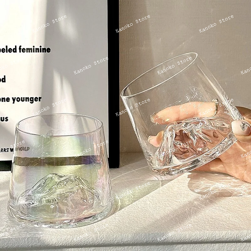 

Ins стиль японский стиль горная чашка чашка для наблюдения офисный дом чайная чашка виски стеклянная чашка