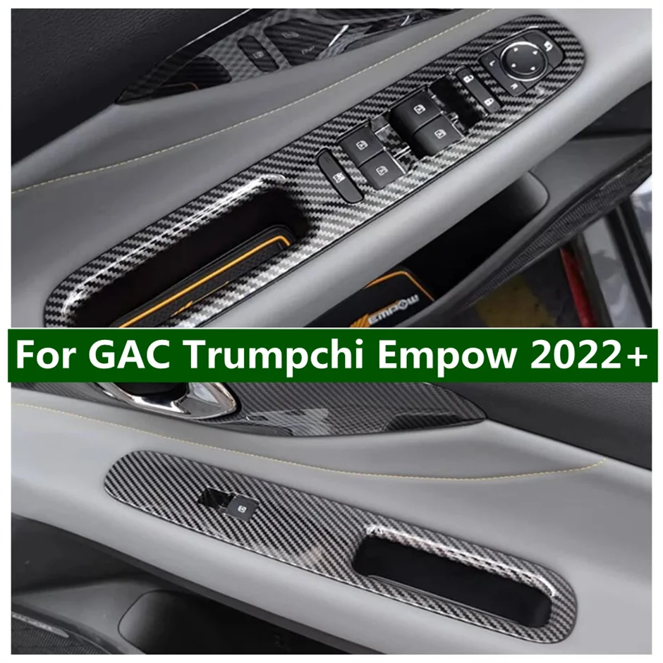 

Armrest Window Rise Lift Down Control Switch Button Inner Door Lock Panel Cover Trim Fit For GAC Trumpchi Empow 2022 2023 2024