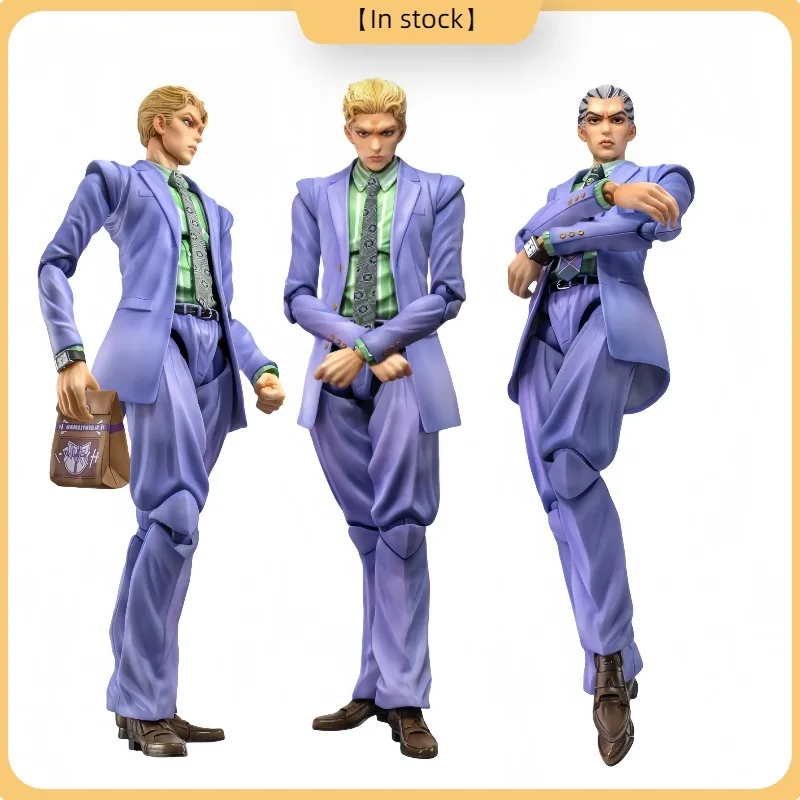 

100% Original MEDICOS Super Movable JOJO's Bizarre Adventure Kira Yoshikage Queen Killer Anime Figure Collection Series Toys