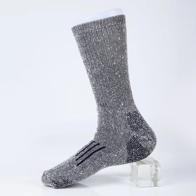 Hiking Socks Merino Wool Socks for Men Women 80% Merino Wool Ski Winter Thick Thermal Crew Socks Men Walk Warm Anti-Odor