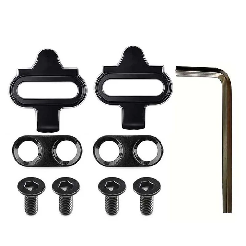AliExpress Universal Mountain Bike Shoes Cleats For Shimano SH51 SPD MTB Steel Cleats Multi-Release Spd Pedal Cycling Shoes Clips Set